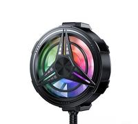 USB Phone Cooler Fan for Mobile For Gaming with Adaptive Cooling Technology and RGB Light Visual Effects