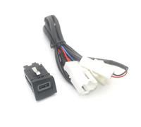 USB Port Centre Compatible With VW For CC For Magotan B6 Car QC3.0 Fast Charging Phone Interface Socket Quick For Charger Cable Adapter USB Port Panel