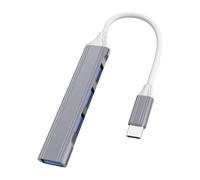 USB Port Expander - High-Speed USB Extender, USB 3.0 Multi-Port Adapter | Multi-Port USB Hub Fast Data and Device Sharing, USB 3.0 Multi-Port Hub for Laptops Printer Keyboard and Accessories