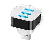 USB Port Extension 3 Ports - USB Port Extension Hub | Easy and Easy Charging, Portable Accessory for , Travel, Office, Home,