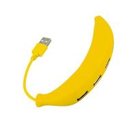 USB Port Hub Banana Shape, Splitter, Expander Hub
