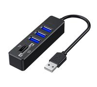 USB Port Hub - High-Speed Splitter | Portable -Port Adapter, Compact Expansion Dock, Direct Dock With Extending Function, Workstation Scene For Home Office Users, Students, Business Professionals