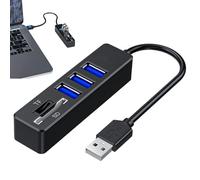 USB Port Hub - Slim Portable USB Hub For Laptop | Portable High Speed Port Extender | 3.0 Splitter | 3.0 Ultra Slim Data Computers For Family Friends Home Console Printer