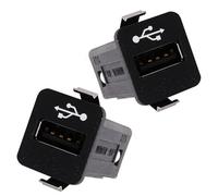 USB Port Panel Compatible With BMW For E60 E70 E90 F10 F30 F25 Glovebox USB Socket Car For Charger Socket Replacement Accessories 84109237656(2PCS)