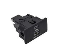 USB Port Panel Compatible With Ford For Focus 2012 2013 2014 2015 2016 2017 2018 2019 USB Type-C Dual Multimedia Interface Adapter HU5Z-19A387-A
