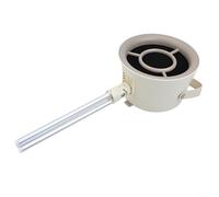 USB Portable Range Hood with Large Suction and 3-Speed Adjustment, Quiet Extractor Fan for Hot Pot, Barbecue and Camping, Removable Filter, USB Powered for(White)
