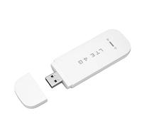 USB Portable Wifi, 4G LTE Mini Hotspot Device with Micro Card Slot 10 Users WPA WPA2 WiFi Encryption Hotspot for Working at Home and Traveling (White)