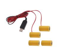 USB Power Converter Battery Adapter Cable USB 5V2A to 3V1A LR14C Battery Eliminator Replaces 2x C/LR14 Battery