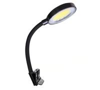 USB Power Full Spectrum Aquarium Light LED Lamp for Small FishTanks Plant Health Growth with Adjustable Mounting Clamp Small for Growth Tanks & in Health Decoration Full Clip-on USB Adjustable