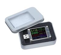 USB Power Meter Current Voltage Monitor Voltmeter Ammeter Charger Power Tester, PD Battery Capacity Meter - Wide Range Measurement, Intelligent Safety Protection, Ideal for USB