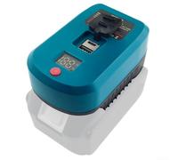 USB Power Source Adapter for Bosch and For Dewalt 18V Batteries, Dual Fast Charging for BL1850B BL1860B DCB200 DCB201 BAT622 BAT609, 110x70x50mm(for BAT622)
