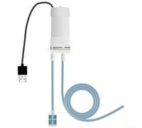 USB Powered 5V Self-Priming Water Pump Compact Portable Electric Vacuum Pump 4L/min Flow for Aquarium, Balcony, Camping, Garden Water Transfer and Various Small Water Needs(5 Meter)