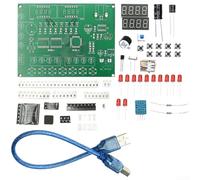USB Powered Climate Control Board Kit for DIY | Clear LCD display, real-time data, easy monitoring, compact size 8.3x11cm, precise sensors