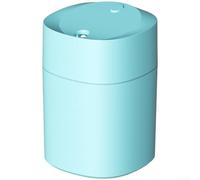 USB Powered Desktop Humidifier with 7 Color Changing LED Lights Quiet Sound Wave Technology for Home and Workspace Comfort with Dual Mist Modes (K5-A Azure)