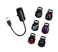 USB Powered Halloween Night Lighting Projector Adjustable 360 Rotation for Themed Shadows Bedroom Party