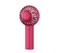 USB Powered Handheld for mini Fan with Adjustable Airflow and Quiet Operation, Portable Personal Cooling Device for Dorm Room and Office Use, Pink(6 hours Burgundy)