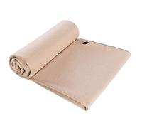 USB Powered Heated Shawl Wrap with Rapid Heating and Zippered Closure for Easy Wear and Carry