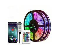 USB Powered LED Strip Lights, 5M, RGB 5050,16 Million Colors, RGB, Led Strip Lighting, Music Sync, Color Changing for Party, Home, Outdoor, Packaging May Vary.