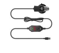 USB Powered Mini Submersible Aquarium Heater with Adjustable Temperature Control, Automatic Constant Temperature Protection, Suitable for Small Aquariums and Pet Water Dispensers (SC07A)