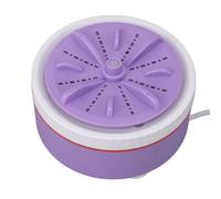 USB Powered Mini Turbo Washing Machine, Dishwasher, Time-Controlled, Adjustable Mini Turbine Washing Machine, Dishwasher for Travel and Camping, Small Portable