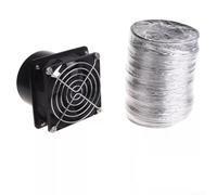 USB Powered Solder Fume Extractor, ESD Safe Exhaust Fan for Air Circulation, Compact Design for Electronics Work (Fan plus 3 m pipe)