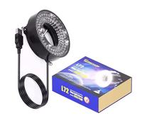 USB Powereds 144 72 64 LED Rings Lightweight Illuminators for Stereo Microscopes for Jewellery Assessment and Precision Tasks