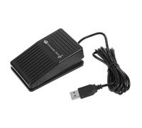 USB Pre-Program Keyboard Mouse Adapter with 2M Cable Foot Controller Pedal Switch Game Control Action for Computer Multimedia String Ultrasound Image