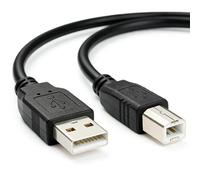 USB Printer Cable 3M, USB Type A to Type B Lead, USB Printer Cable for Printer and Scanner Compatible with Canon, HP DeskJet, Envy, Samsung, Xerox and More