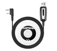 USB Programming Cable 2 Pin, Way Radio Programming Cable Replacement for Baofeng UV-5R, Walkie Talkie Accessories for BAOFENG UV-5R/5RA/5R Plus/5RE, UV3R Plus, BF-888S, 5R EX, 5RX3, GA-2S