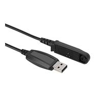 USB Programming Cable for UV-9R, Convenient and Practical, Super Stable and Efficient, Made, with 1 Meter Cable Length, ABS Material with USB Interface,