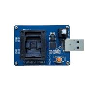 USB Programming Socket QBCX0219036 Burning Socket Converts to USB Photo Read Write Chip Tests for Embedded Projects