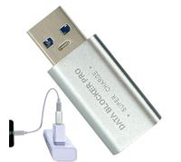 USB Protection Adapter - Portable Data Lock for Devices in the Office and Travel, Durable Stable for Wide Compatibility by Public Work-Plug-and-Play T Travel