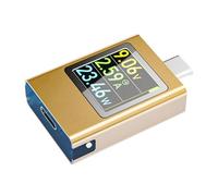 USB Quick Charging Testing Tool Multimeter Suitable For Voltages Current Measurement With Statistical Time Feature Battery Voltage Monitors