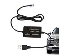 USB Radar Detector Cord,USB to Rj11/DC 3.5 Replacement Power Cable - Plug Connecting Cables, Connect to Car Charger for most Radar Detectors