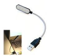 USB Reading Lamp, Portable Clip-On LED Keyboard Light with Flexible Neck
