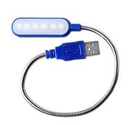 USB Reading Light - Adjustable Flexible Mini Light, Compact Portable LED Accessory, Thickened Gooseneck | Handy Hot Lighting Tool for Laptop Keyboard, Bedside Table, Travel Powerbank-wer