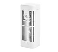 Usb Rechargeable Air Conditioners With 120ML Water Tanks Portable Desktop Cooling Fan For Home Dorm Or Office Use Evaporative Coolers