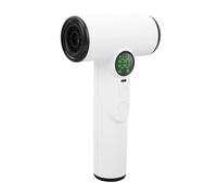 USB Rechargeable Cordless Hair Dryer 200W Compact | Digital Display, 3 Speed Heat Settings, Portable Travel Blow Dryer, Quiet Styling Tool, For Dorm Outdoor