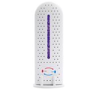 USB Rechargeable Dehumidifier Reusable Small Cordless Dehumidifier with Multi-Hole and Visual Window Standing Portable Damp Eliminators with Stable Base for Absorbing Moisture, Decoración de jardín