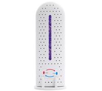 USB Rechargeable Dehumidifier Reusable Small Cordless Dehumidifier with Multi-Hole and Visual Window Standing Portable Damp Eliminators with Stable Base for Absorbing Moisture
