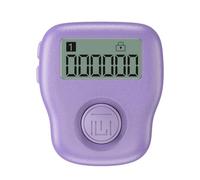 USB Rechargeable Digital Finger Counter Glow in Dark Display Ergonomic Design ABS Materials Handheld for Sports Inventory Laboratory Counting Ergonomic Counter