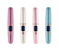 USB Rechargeable Electric Eyelash Curler, with 3 Heat Settings & LED Light, 14x2.2x2cm, Heated Eyelash Curler, Curling Lash Device, Safe and Long Lasting Hold, for Women, Girls, Ladies