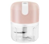 USB Rechargeable Electric for Chopper 250ml Garlic Onion ABS for mini Food Grinder 250ml Cordless Kitchen Tool Wireless Veggie for Chopper 250ml for Baby Food Prep Compact Electric Grinder 250ml(3)