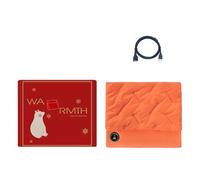 USB Rechargeable Electric Heating Pad with Digital Temperature Control Explosions Proof Design Soft Pad