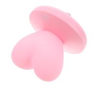 USB Rechargeable Heart Shaped Night Light Touch Bedside Lamp with Warm LED Glow Cute Heart for Bedroom Room Living Room Decor