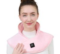 USB Rechargeable Heated Scarf Wrap Adjustable Warmth Soft Fleece for Cold Weather Cold Weather Gear for Men Women