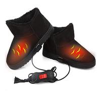 USB Rechargeable Heated Slippers for Men and Women, Winter Foot Warmer | Two heat settings (30°C-50°C) with smart constant-temperature control and 2-second rapid warm-up