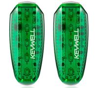 USB Rechargeable LED Safety Lights (2 Pack) - Clip on Strobe Running Lights for Runners, Joggers,Walkers,Kids,Dogs,Bike Tail Lights - High Visibility Accessories for Reflective Gear (Green)