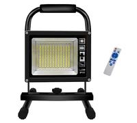 USB Rechargeable LED Work Light with IP65 Waterproof, Emergency Floodlight for Outdoor Construction, Camping, and Workshop Use