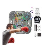 USB Rechargeable Music Punching Machine - Three-Speed Wall Boxing Trainer for Kids, Boys, and Students Over 8, Ideal for Playroom, Gym, Apartment, Exercise, Fitness Training, and Fun Active Learning